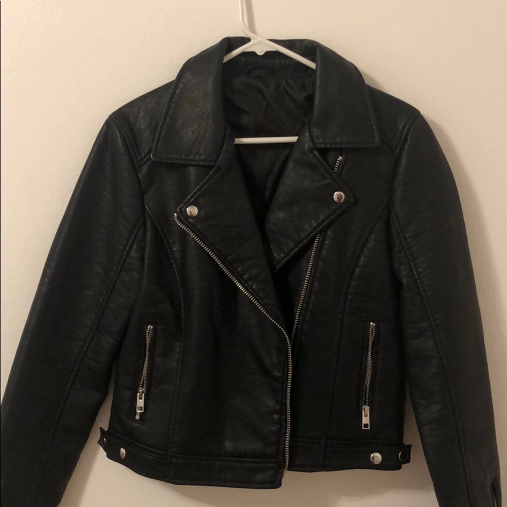 Leather jacket